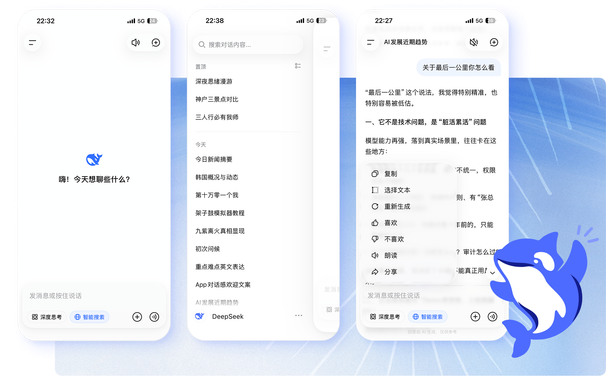 DeepSeek网页版长文本与多轮交互界面